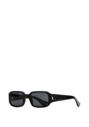 VALENTINO GARAVANI EYEWEAR VLogo Signature rectangle-frame sunglasses - Black