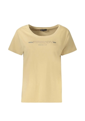 FREDDY rhinestone-embellished T-shirt - Neutrals