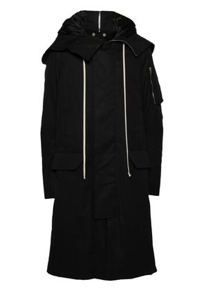 Rick Owens hooded padded coat - Black