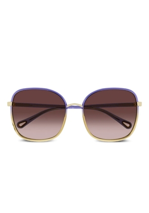 Chloé Eyewear square-frame sunglasses - Purple