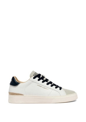 Crime London Blade suede-panelled sneakers - White