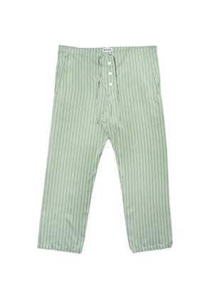 BODE Sylvan stripe-pyjamas - Green
