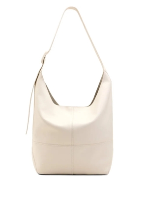 AMI Paris large Etienne leather shoulder bag - Neutrals