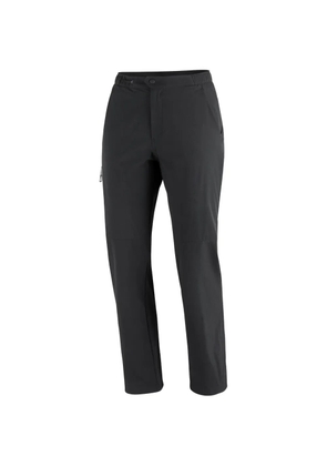 Salomon logo-print track pants - Black
