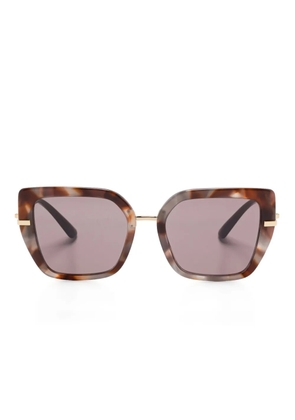 Dolce & Gabbana Eyewear square-frame sunglasses - Brown