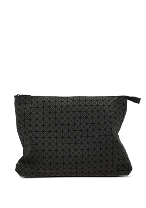 Bao Bao Issey Miyake geometric-print zip clutch bag - Black