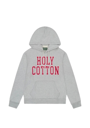 Denim Tears Holy Cotton long-sleeve hoodie - Grey