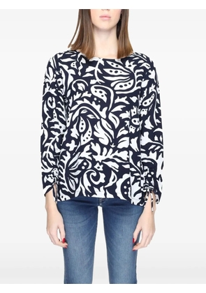 Street One floral-print blouse - Blue