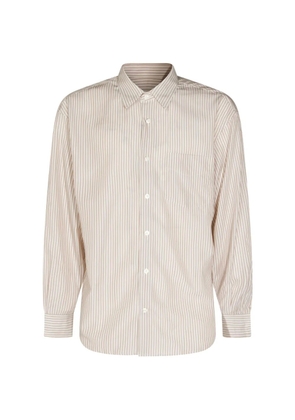 Altea striped long-sleeve shirt - Neutrals