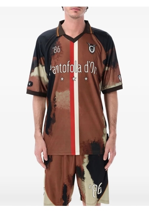 Pantofola D'oro x Thebe Magugu short-sleeves T-shirt - Brown