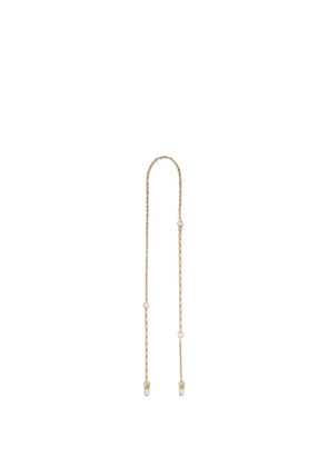 Maje cable-link chain shoulder strap - Gold