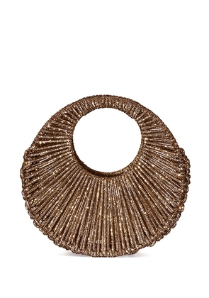 Hibourama Jaya embellished tote bag - Gold