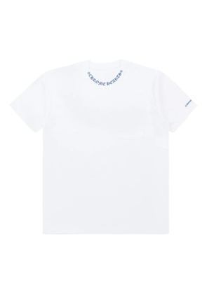 Chrome Hearts neck-logo pocket T-shirt - White