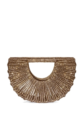 Hibourama Demetra embellished tote bag - Gold