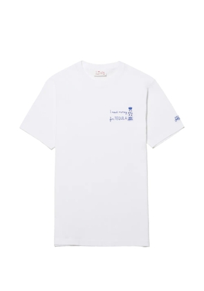 MC2 Saint Barth embroidered-motif T-shirt - White