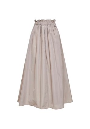 Herno pleated maxi skirt - Neutrals