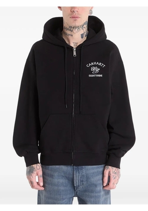 Carhartt WIP zip-up hoodie - Black