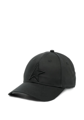 Golden Goose Star-patch baseball cap - Black