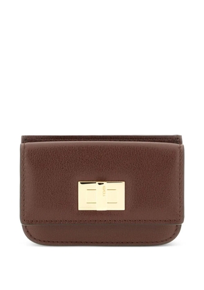 FENDI twist-lock wallet - Brown