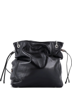 Louis Vuitton Pre-Owned Off Duty Vibe Handbag Leather MM hobo bag - Black