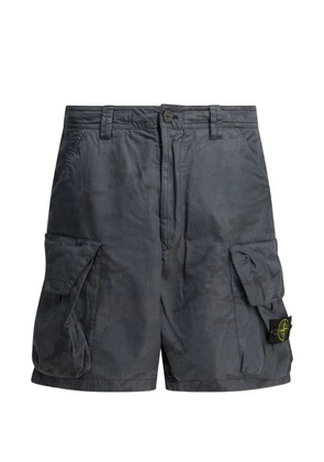 Stone Island logo-patch shorts - Grey