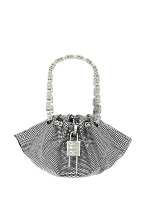 Givenchy mini Kenny crystal-embellished shoulder bag - Silver