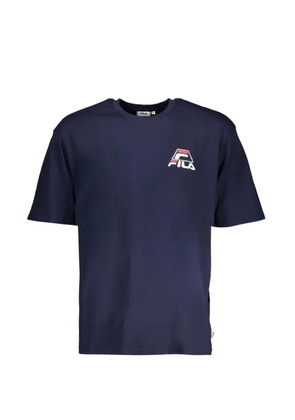 Fila logo-print T-shirt - Blue