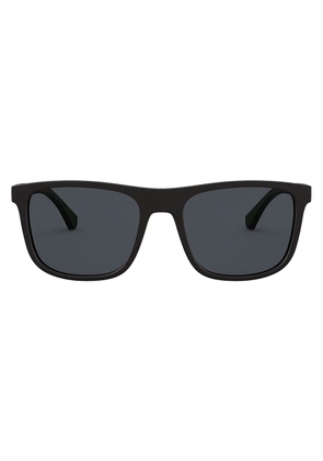 Emporio Armani EA4129 square frame sunglasses - Black