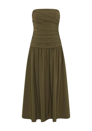 Rachel Gilbert Gale strapless Dress - Green