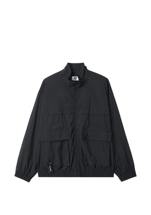 izzue zip-up jacket - Black