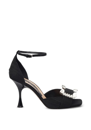 Sergio Rossi crystal-embellished sandals - Black