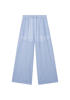 b+ab striped trousers - Blue