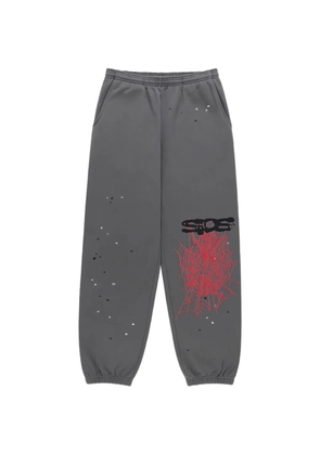 SP5DER Splat Punk track pants - Grey