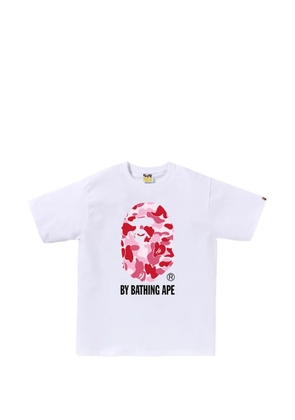 A BATHING APE® camo-print T-shirt - White