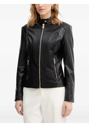 GUESS USA woven-panel jacket - Black