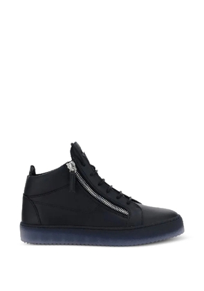 Giuseppe Zanotti side-zip high-top sneakers - Black