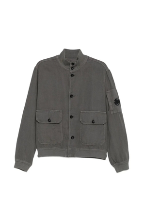 C.P. Company Lens-detail pocketed jacket - Grey