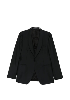 Tagliatore shawl-lapel single-breasted suit - Black