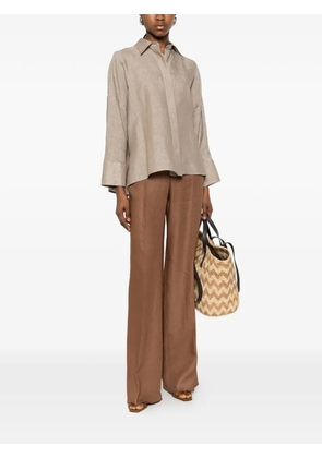 Fabiana Filippi button-fastening shirt - Neutrals