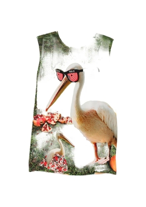 The Artistylist graphic-print sleeveless top - Green