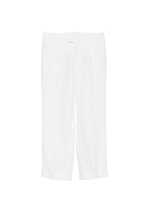 Berwich cropped trousers - White