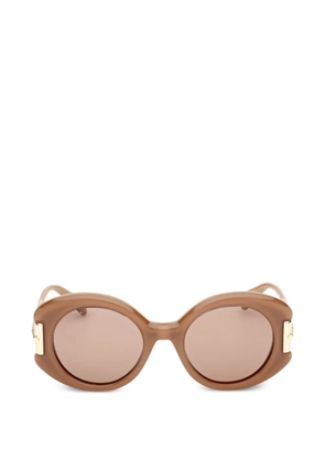 Max Mara Eyewear round-frame sunglasses - Brown