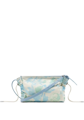 Maison Margiela floral messenger bag - Blue