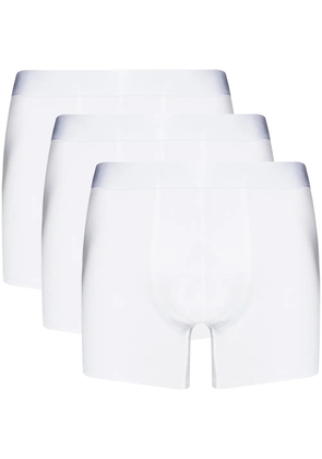 CDLP three-set plain boxers - White