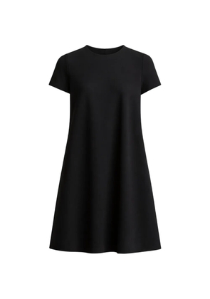 Vince Bias short-sleeve A-line dress - Black