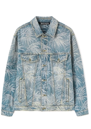 Palm Angels Palms denim jacket - Blue