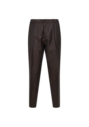 Briglia 1949 Portobello pleated trousers - Brown
