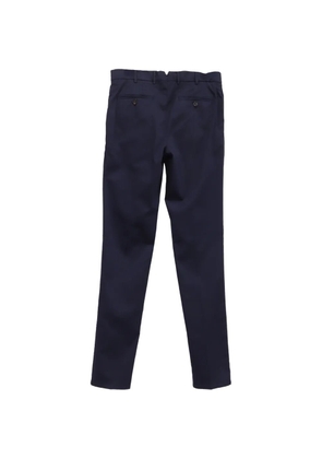 Brunello Cucinelli Vintage gabardine tailored trousers - Blue