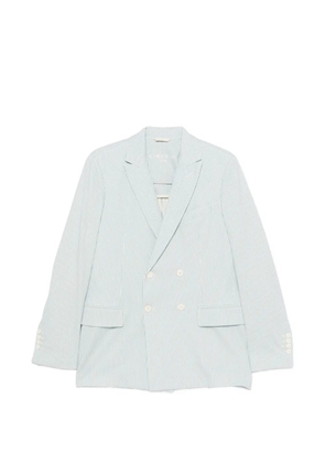 Circolo 1901 striped double-breasted blazer - Blue