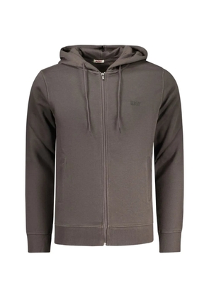 RIFLE zip-up cotton hoodie - Grey